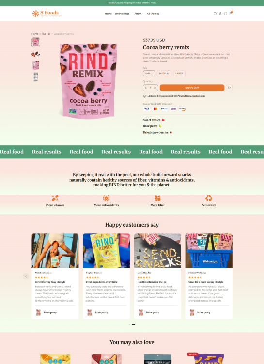 Product Page