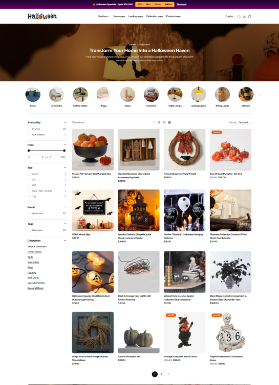 Collection Page