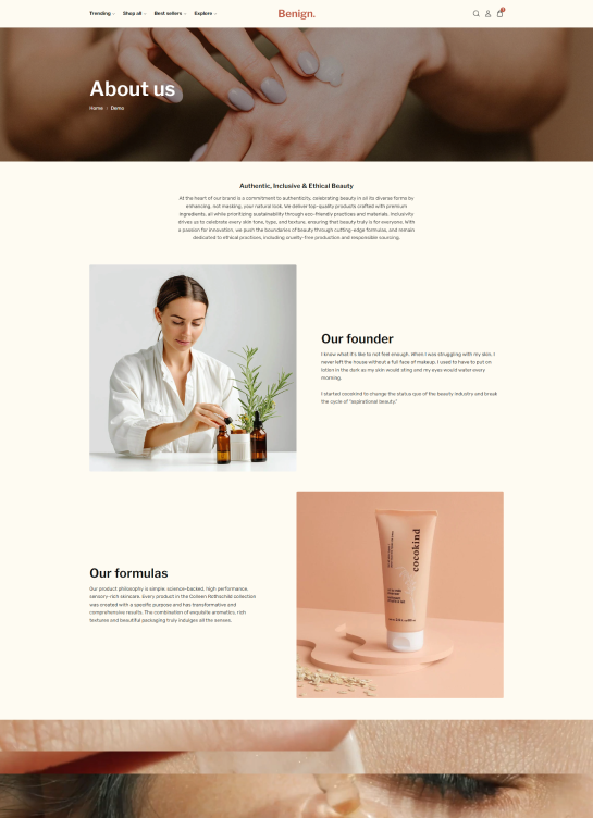 About Us Page