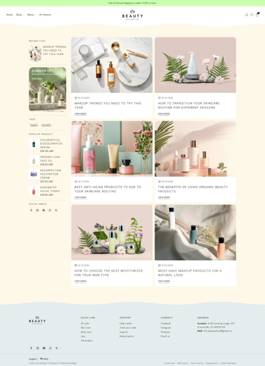 Blog Page