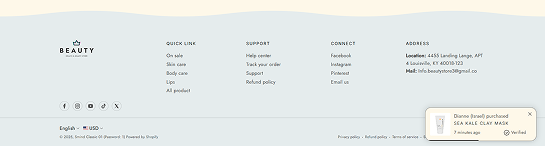 Footer