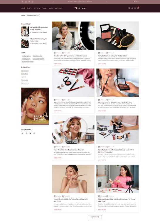 Blog Page