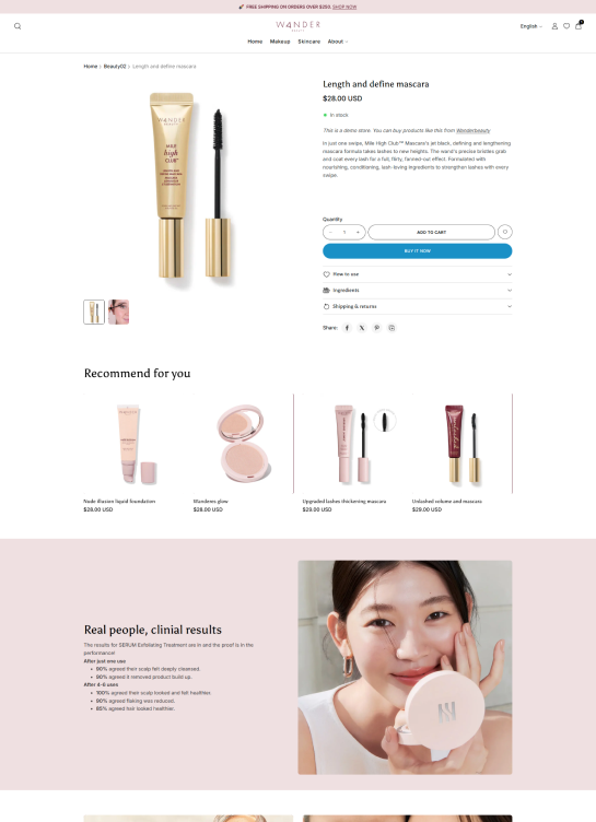 Product Page