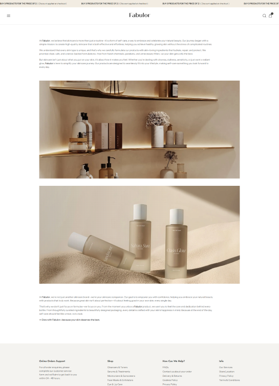 About Us Page