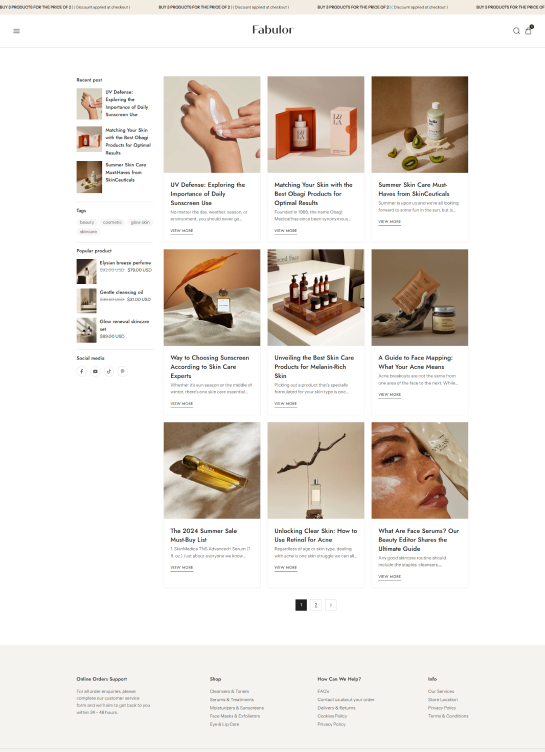 Blog Page