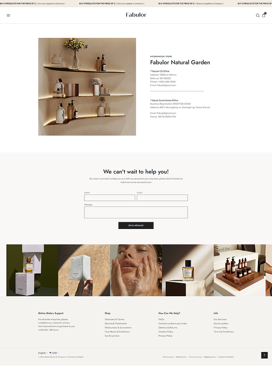 Contact Page