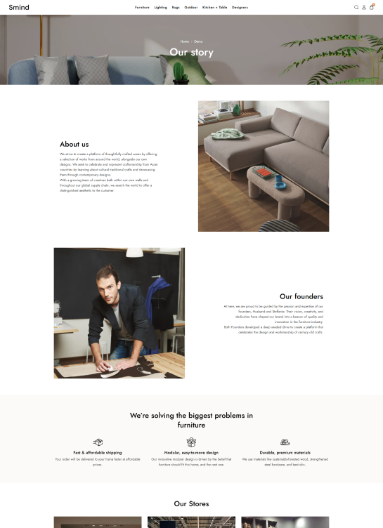 About Us Page