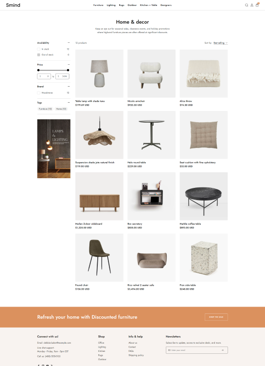 Collection Page