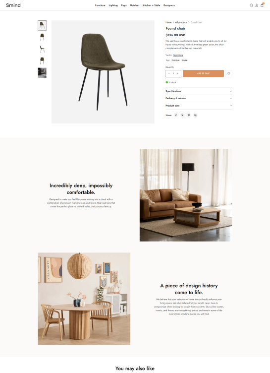 Product Page