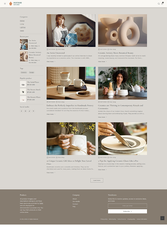 Blog Page
