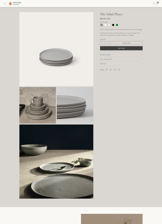 Product Page