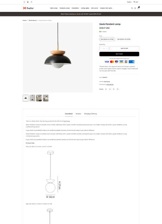 Product Page