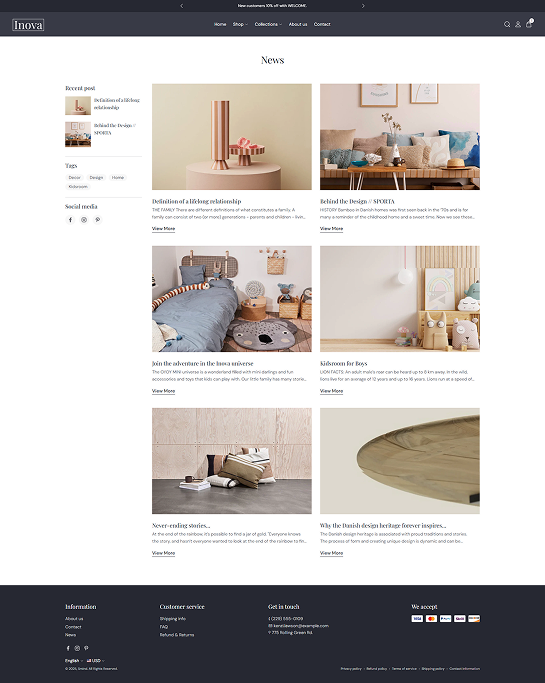 Blog Page