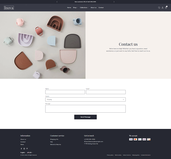 Contact Page