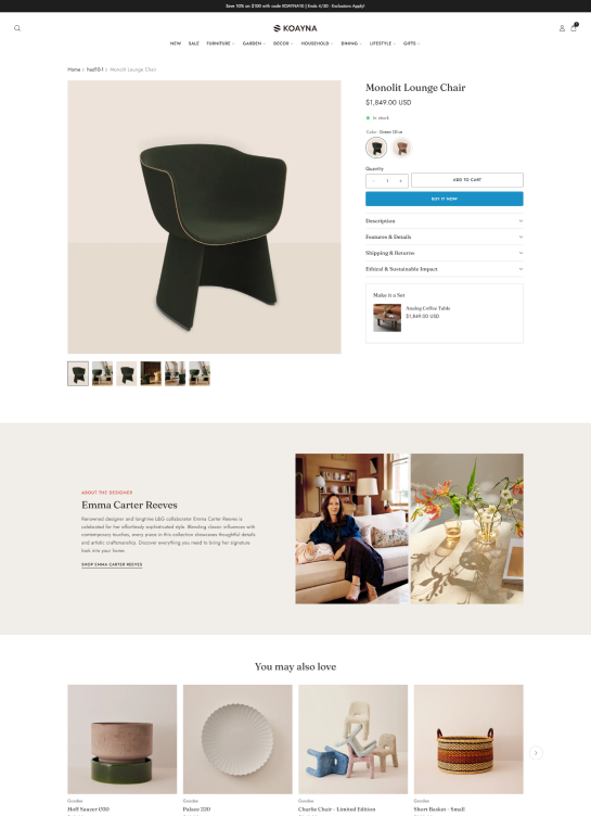 Product Page