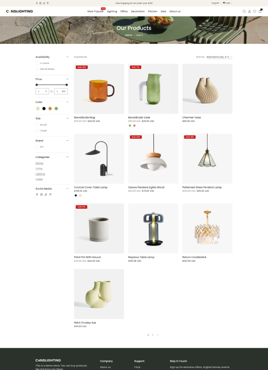 Collection Page