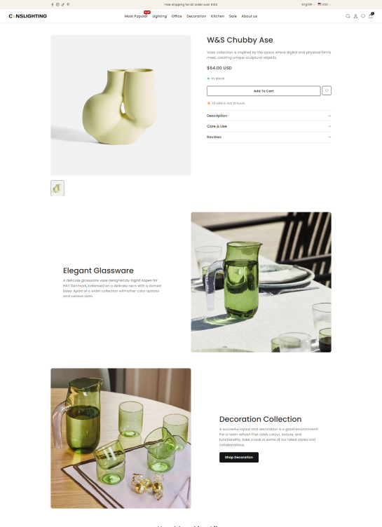 Product Page