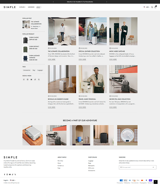 Blog Page