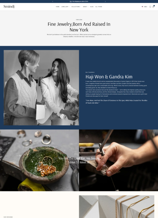About Us Page