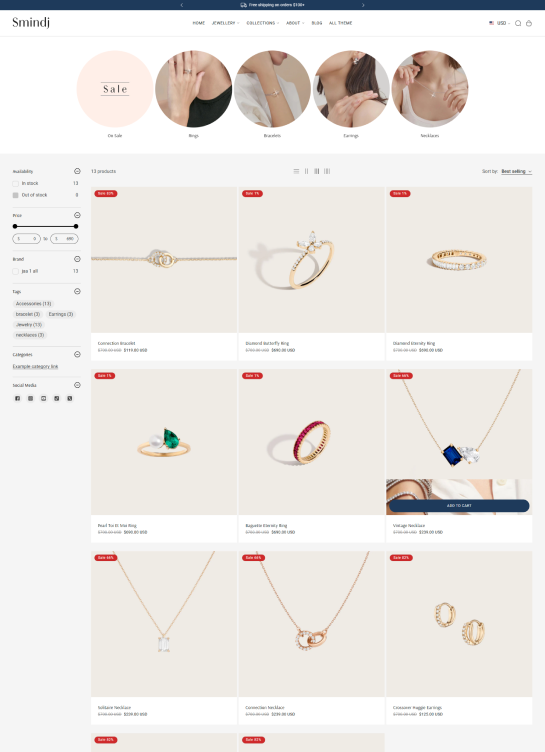 Collection Page