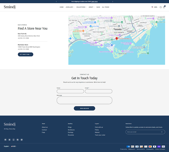 Contact Page
