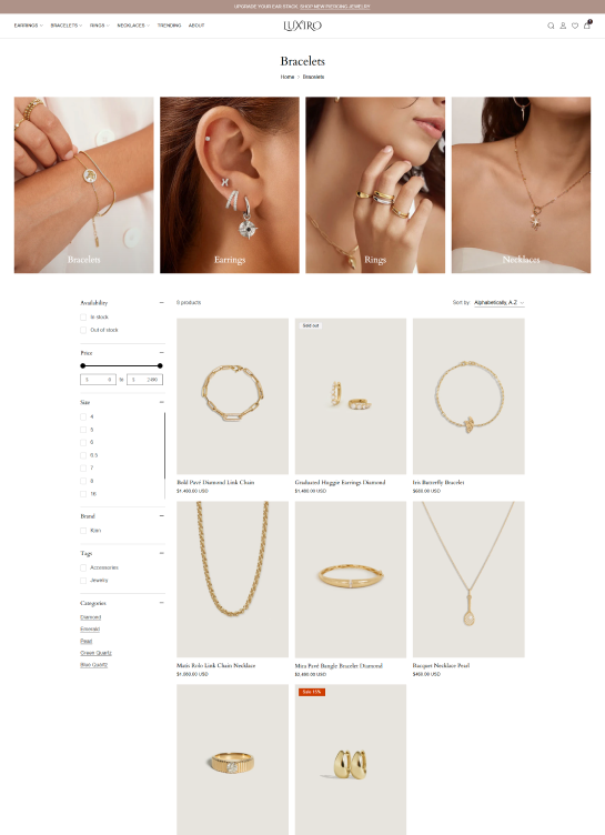 Collection Page