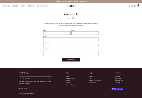 Contact Page
