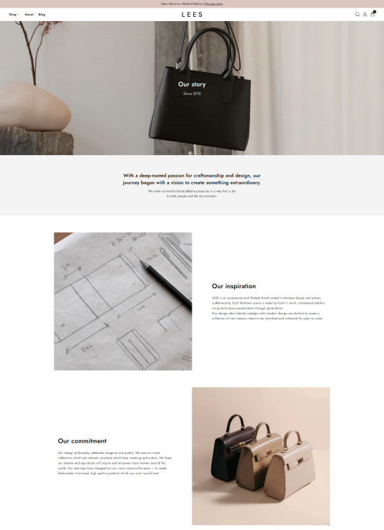 About Us Page