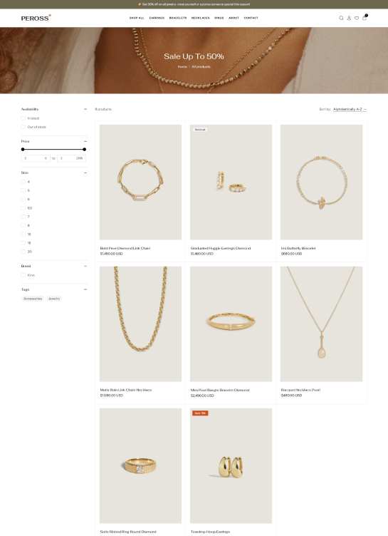 Collection Page