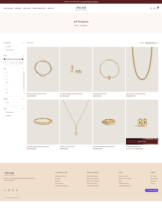 Collection Page