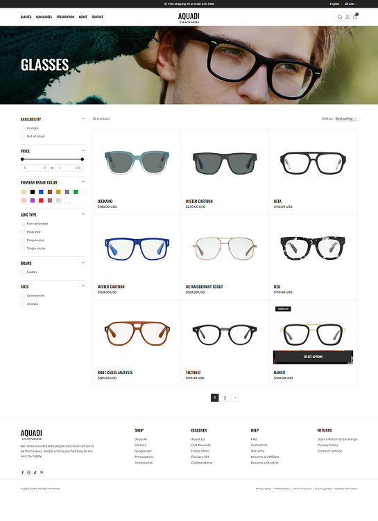 Collection Page
