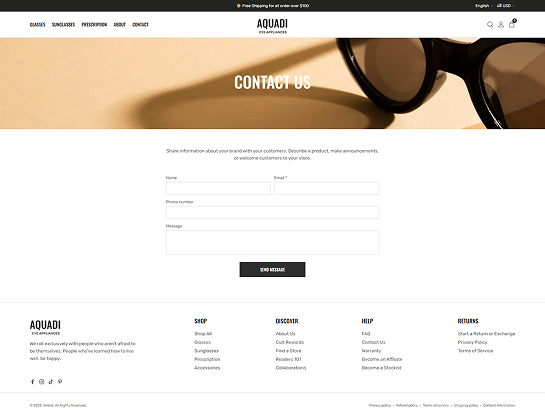 Contact Page