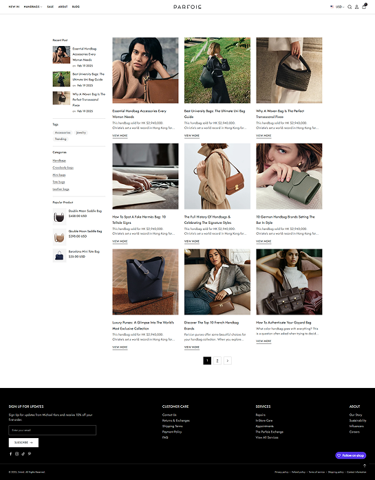 Blog Page