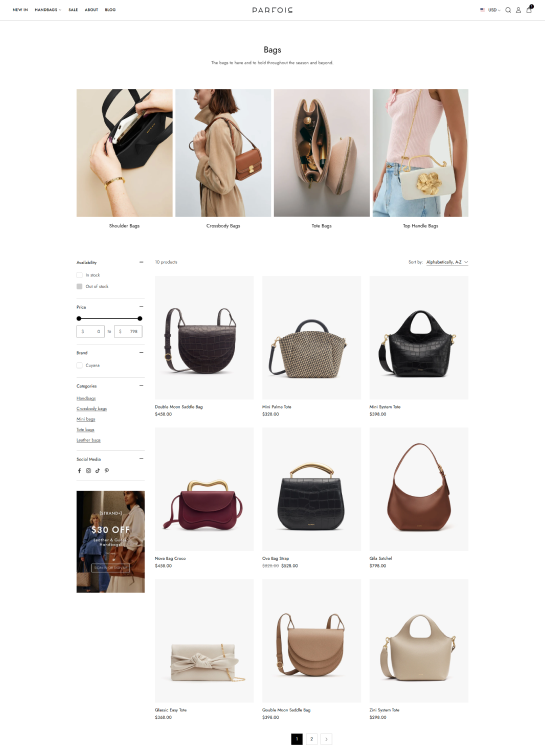 Collection Page