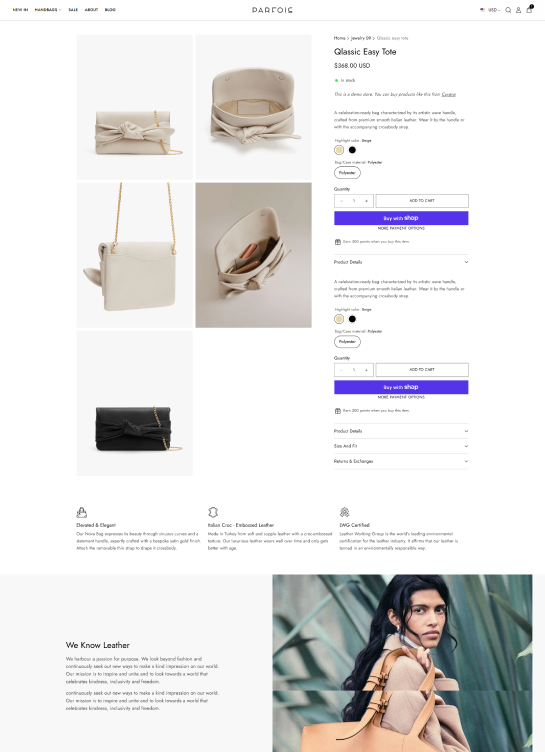 Product Page