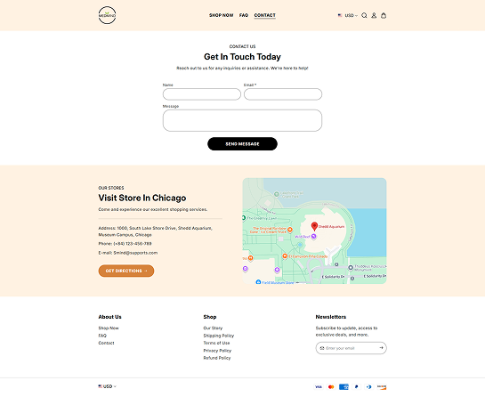 Contact Page