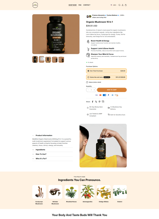 Product Page