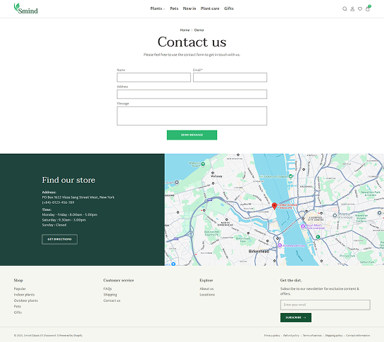 Contact Page