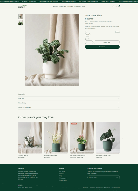 Product Page