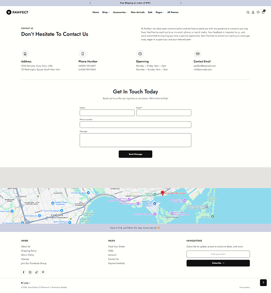 Contact Page