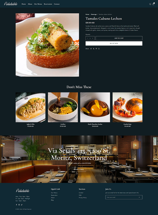 Product Page