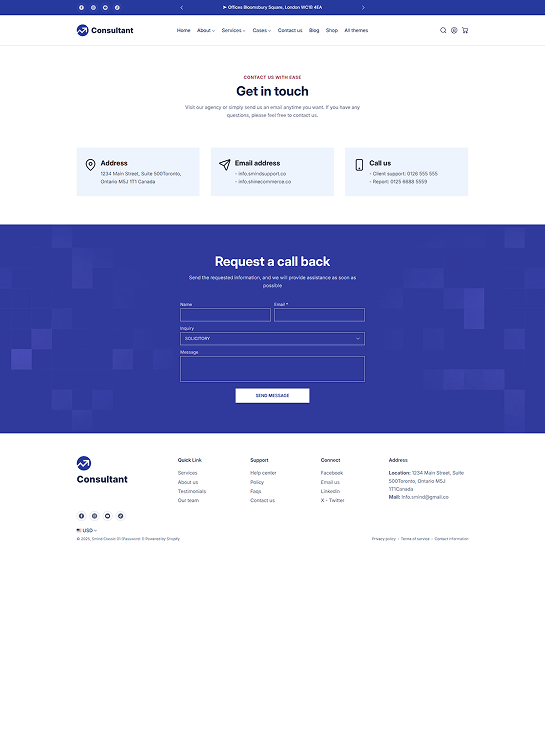 Contact Page