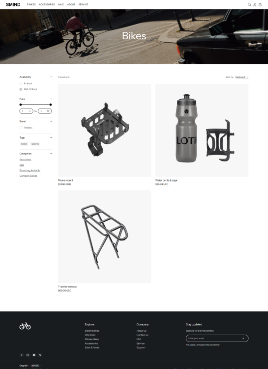 Collection Page