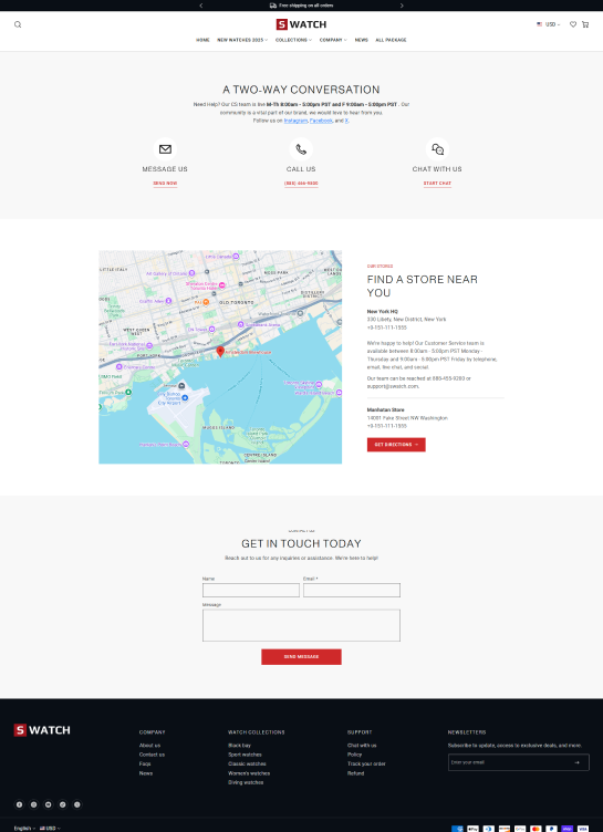 Contact Page