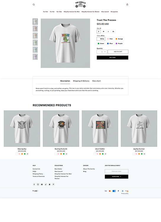 Product Page