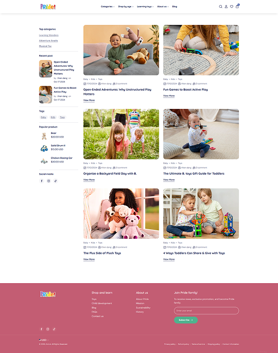 Blog Page