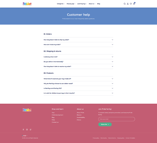 FAQ Page
