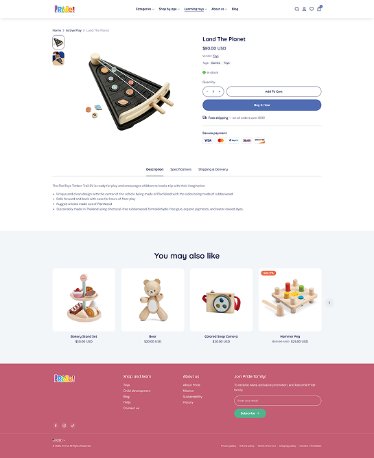 Product Page